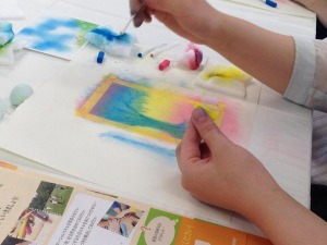 ３色パステルアート教室を開催しました＠町田