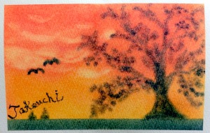 ６月１４日開催◆３色パステルアート教室＠町田