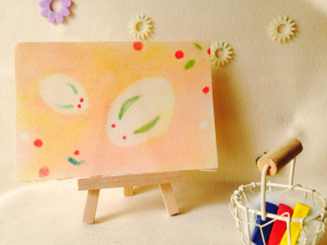 12月13日開催◆３色パステルアート教室＠町田