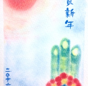 1月17日開催◆３色パステルアート教室＠町田