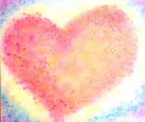 2月14日開催◆３色パステルアート教室＠町田