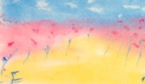 4月17日開催◆３色パステルアート教室＠町田