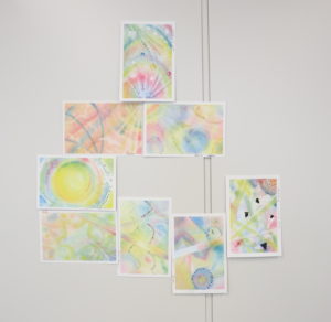 アロマと法話と３色パステルアートのコラボイベント＠青森