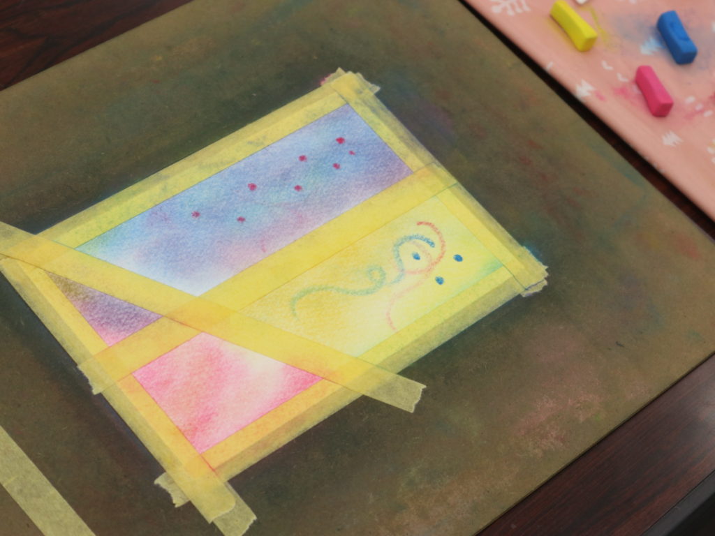 3色パステルアートインストラクター資格認定講座授業風景2