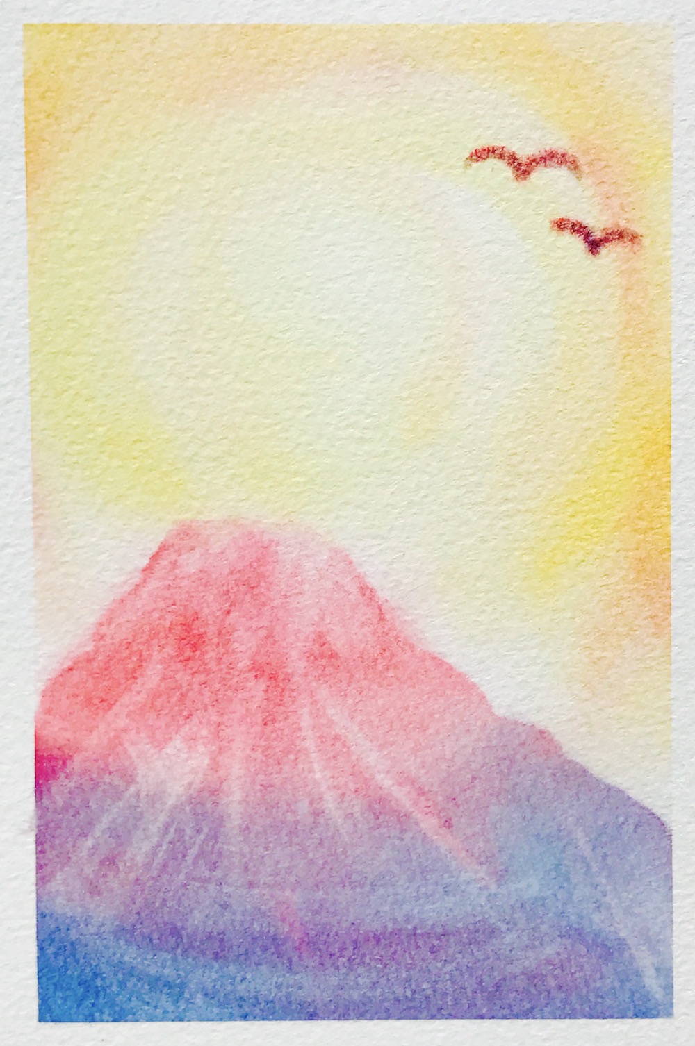 パステルアート冬の作品集 | 3色パステルアート｜心理カウンセラー