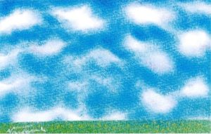 インストラクター研修会・右脳で描く『春の丘』を開催しました