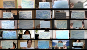 インストラクター研修会『波音の抽象画』を開催しました